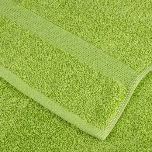  6-dijelni vrhunski set ručnika SOLUND zelena boja jabuke 600gsm Slike