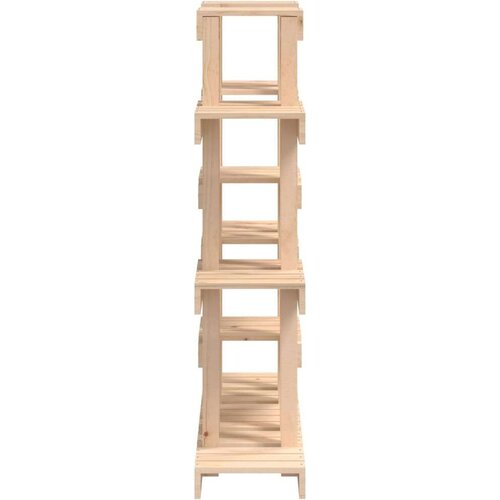  Stalak za biljke 104 5 x 25 x 109 5 cm od masivne borovine Slike