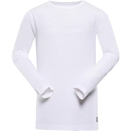 NAX Pánské bavlněné triko TASSON bílá