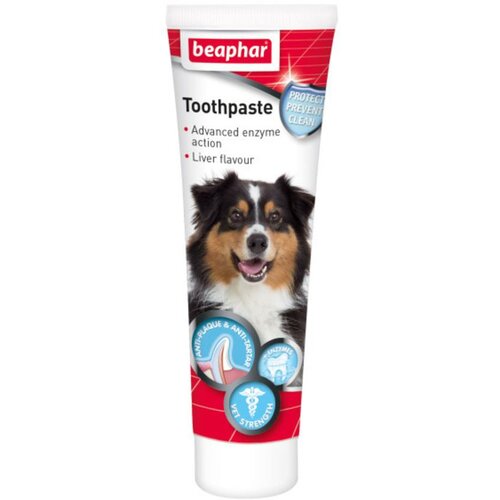 Beaphar toothpaste - pasta za zube sa ukusom jetre 100g Slike