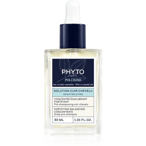 Phyto Polleine Fortifying Balancing Concentrate nega pred &amp;scaron;amponiranjem za mastno lasi&amp;scaron;če 30 ml Slike