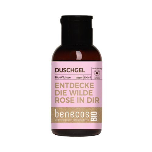 Benecos benecosBIO gel za prhanje "Entdecke die wilde Rose in dir" - 50 ml Cene