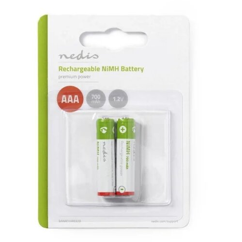 Nedis Punjiva Ni-MH Baterija AAA R3 1.2V 700mAh 2 kom Cene