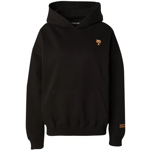 Pegador Sweater majica 'PALMYRA' narančasta / crna