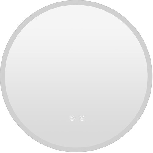 Costway Okroglo stensko kopalniško ogledalo z LED-osvetlitvijo, Ø 70 cm, (5000357823) Cene