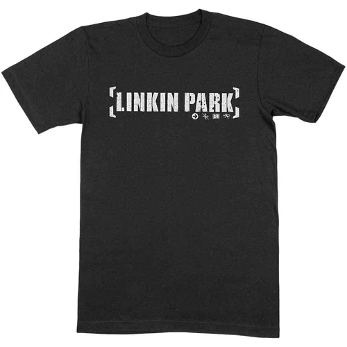 Linkin Park Majica Bracket Logo Unisex Black L