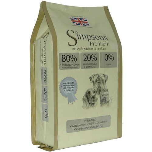 Simpsons Premium 80/20 Mixed - meso & riba - 12kg Cene
