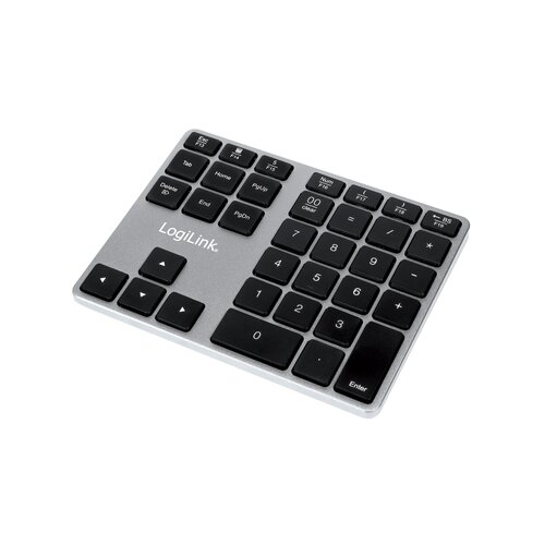 Logilink Tipkovnica Bluetooth, aluminij, siva Cene