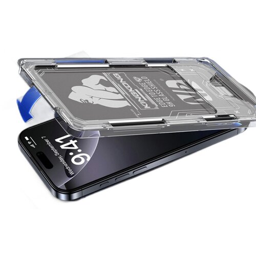 INF 3-Pack hd kaljeno steklo zaščita zaslona z aplikatorjem za iphone 16 pro, (5000080261) Cene