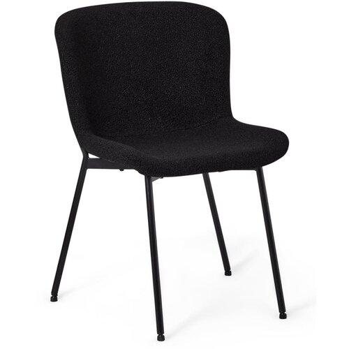 Furnhouse Črni jedilni stoli v kompletu 2 ks Teddy &amp;ndash; Slike