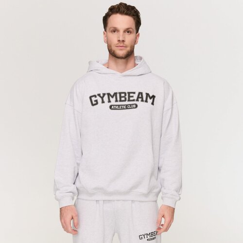 GymBeam varsity hoodie grey s Cene