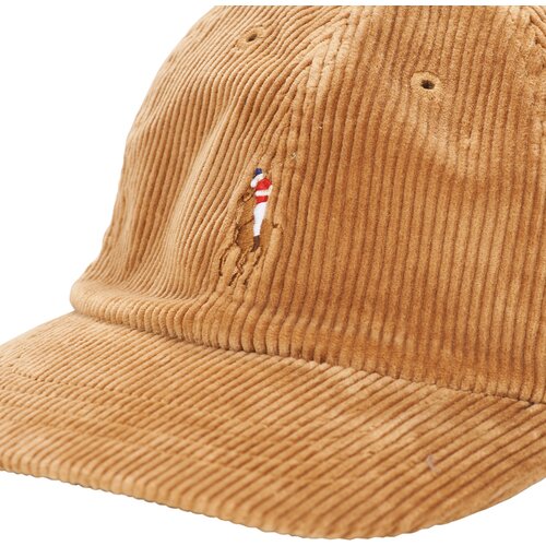 Polo Ralph Lauren Casquette en velours c&amp;ocirc;tel&amp;eacute; Smeđa Slike
