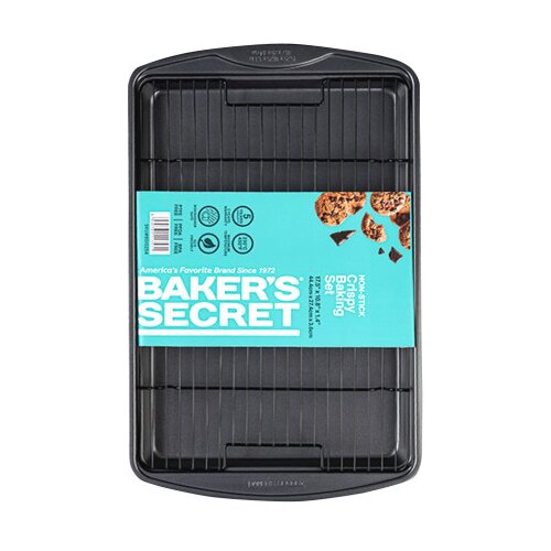 BAKERS SECRET Pleh za kolačiće sa rešetkom za hlađenje tamno siva BS10254 Cene