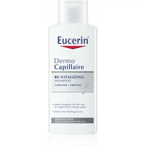 Eucerin DermoCapillaire Re-Vitalizing Shampoo šampon proti izpadanju las 250 ml za ženske