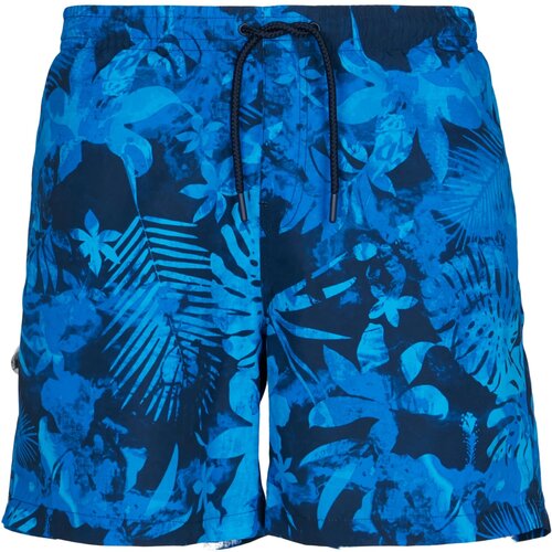 UC Men Swimsuit pattern shorts blue flower Slike