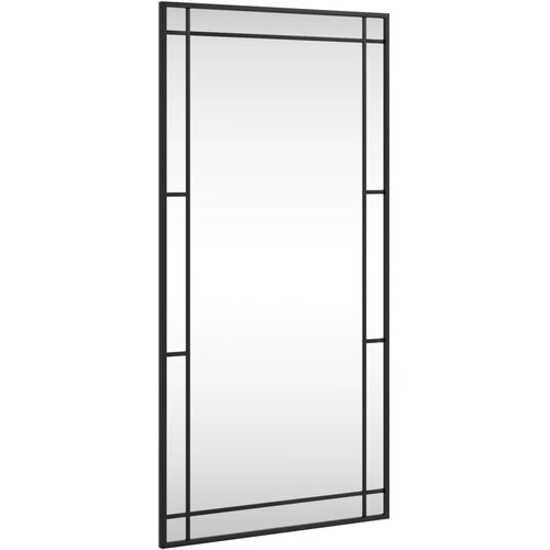 Maison Chic Stensko Ogledalo - Zrcalo - Kozmetično ogledalo črno 50x100 cm pravokotno železo, (21698059) Cene