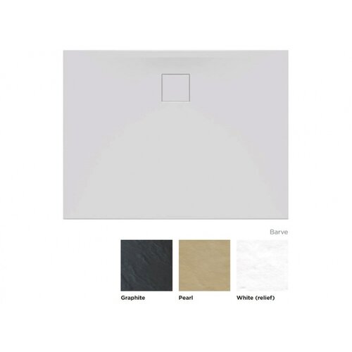 Kolpa San Kolpa Tu&scaron; kada Serra Q90x90 - Modifikovani akril Graphite 576420 Cene