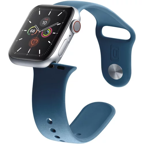 Cellular Line pašček za uro Apple 42/44/45 blauk Uhrenarmband URBAN for Apple Watch