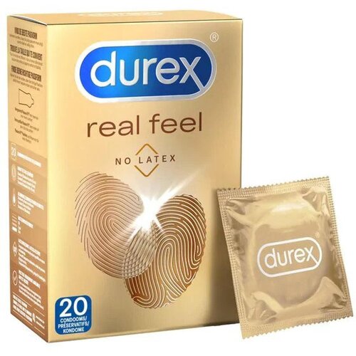 Durex Kondomi Real Feel, 20 kom Slike
