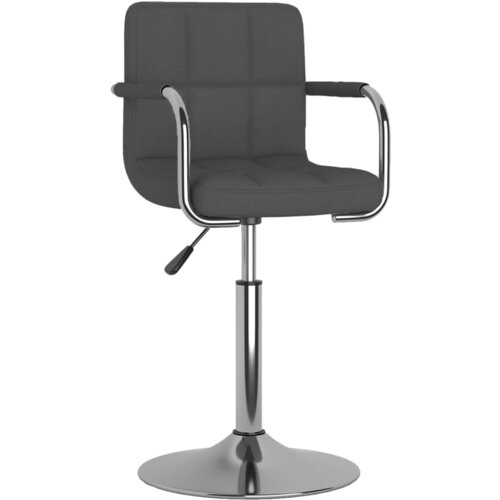 VidaXL Jedilni stol temno sivo blago, (20940163) Slike