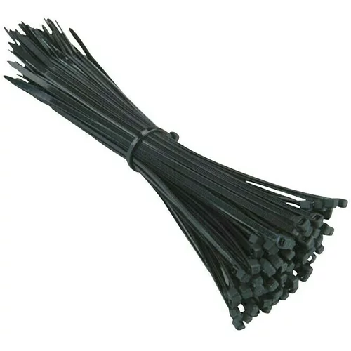 VOLTOMAT Elektro vezice (Crne boje, D x Š: 200 x 4,8 mm, 100 Kom.)