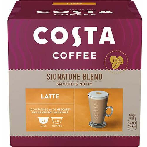 Costa Coffee kapsule signature blend latte dolce gusto 16/1 Slike