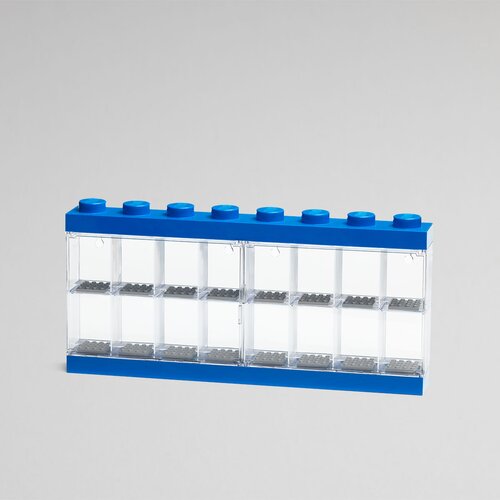 Lego Izložbena polica za 16 minifigura, Plava, 40660005 Cene