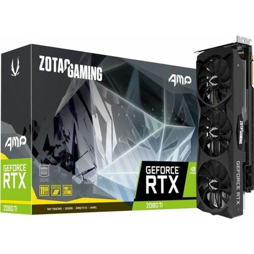 Zotac GeForce RTX 2080Ti AMP 11GB DDR6,HDMI/3xDP/USB/352bit ZT-T20810D-10P grafička kartica Slike