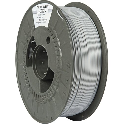 The Filament PLA Matte Trooper Grey Cene