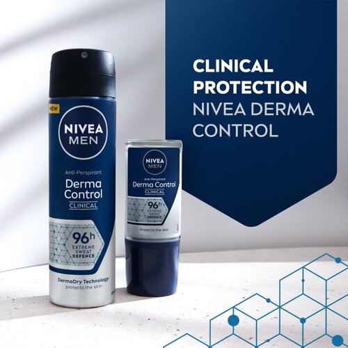 Nivea Derma Dry Control antiperspirant v pr&amp;scaron;ilu 150 ml Slike