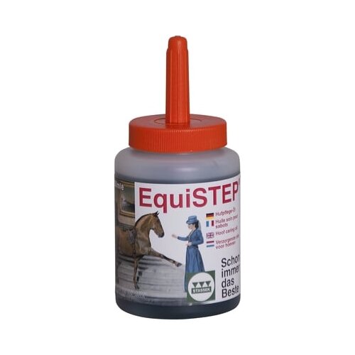 Stassek EQUISTEP olje za kopita - Steklenička s čopičem, 450 ml Cene