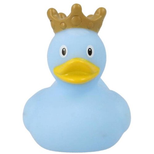Lilalu Patkica - Blue Duck with Crown - Mini Rubber Duck Cene
