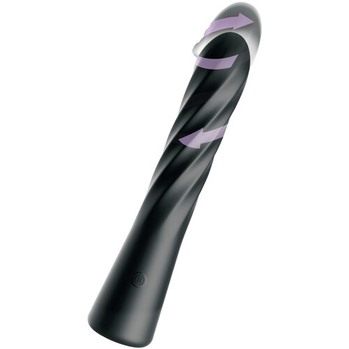 Pipedream Anal Fantasy Twist Ecstasy - vrteče‑tresljivi analni vibrator (črn) Cene