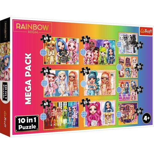 Trefl Rainbow High Sestavljanka 48 kos Risanke Cene