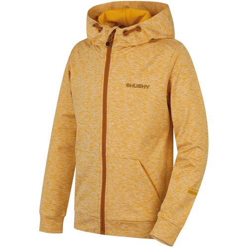 Husky kids hoodie alony k yellow Slike