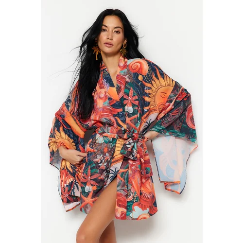 Trendyol Kimono & Caftan - Multicolored - Regular fit