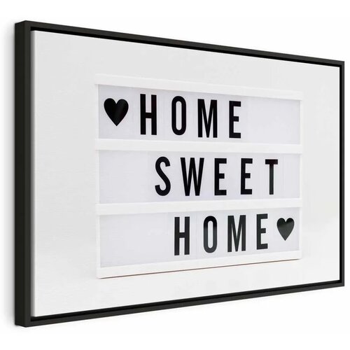  Slika - Cinema Light Box (1 Part) Vertical 90x60 U crnom drvenom okviru Cene
