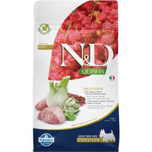 N&d Quinoa Digestion Lamb&Fennel Mini 7kg Cene