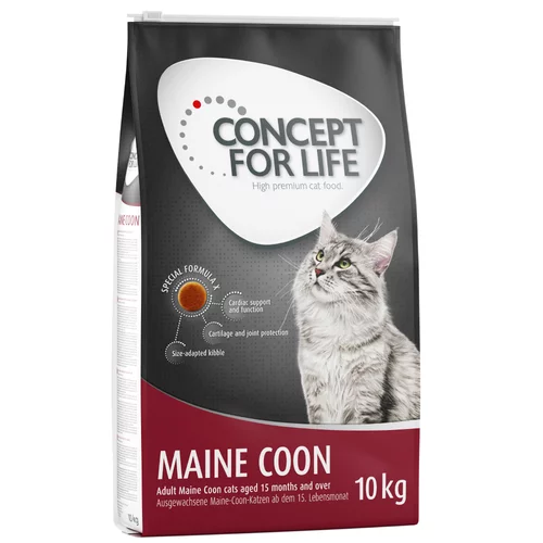 Concept for Life Snižena cijena! 10 kg / 9 kg - Maine Coon Adult (10 kg)