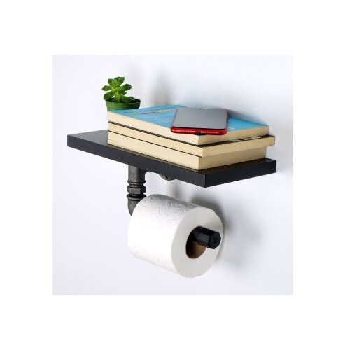 Hanah home Držač toalet papira crna boja Boruraf239 Cene
