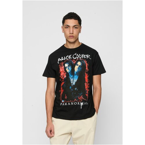 Merchcode Alice Cooper Paranormal Splatter Adult Black Tee Black Cijene