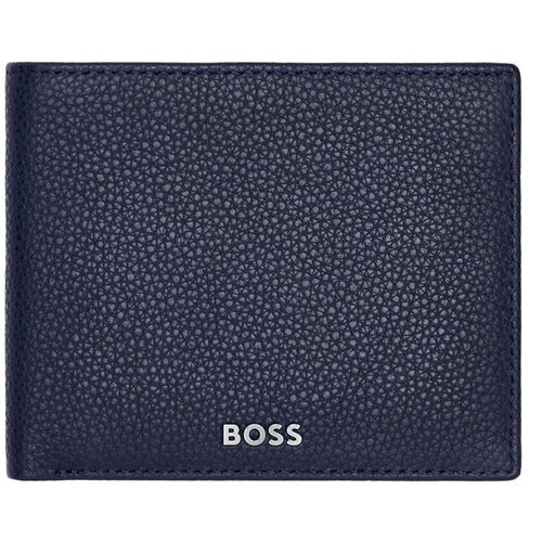 Hugo Boss novčanik klasičnog zrnastog oblika HLW416N, plavi Cene