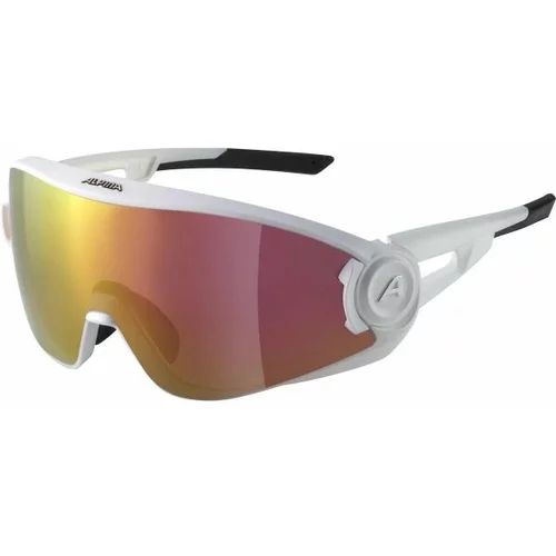 Alpina 5W1NG QV Fotokromatske sunčane naočale, bijela, veličina
