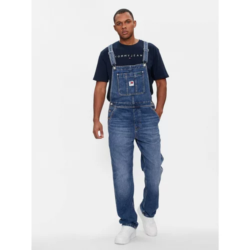 Tommy Jeans Jeans hlače Ethan DM0DM18204 Mornarsko modra Regular Fit