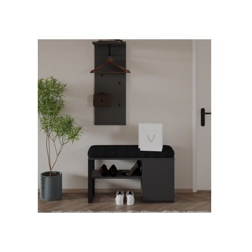 Hanah home set namje&scaron;taja za hodnik, antracit Cijene
