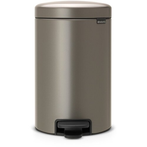 Brabantia Ko&amp;scaron; za odpadke s pedalom 12 L s plastičnim vložkom - platinum Slike
