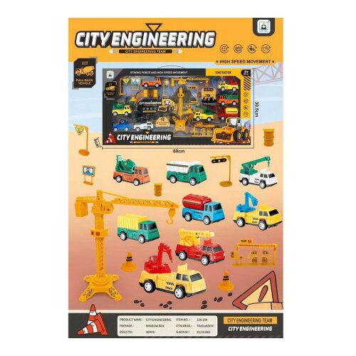 Hk Mini igračka, građevinska vozila, set ( A070489 ) Cene