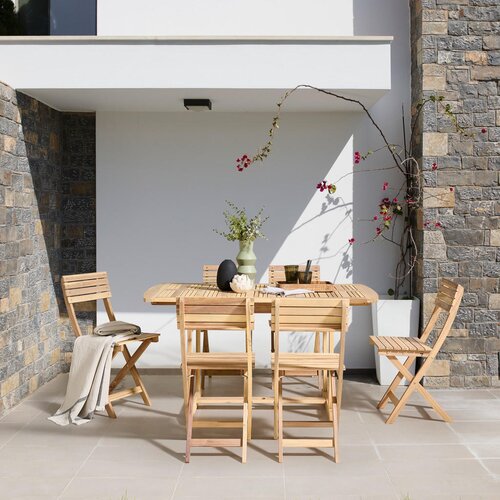 Ambia Garden VRTNI SET akacija trd les Slike