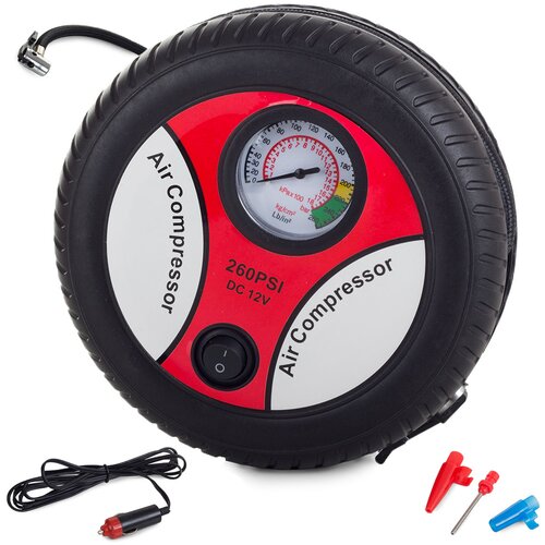 VERKGROUP 12V avtomobilski kompresor 18 bar + nastavki, (20378098) Cene