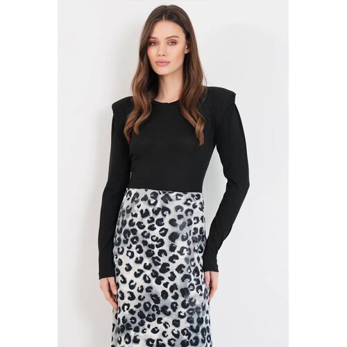 Trend Alacati Stili Ženska bluza Alc-X14786, Crna Cene